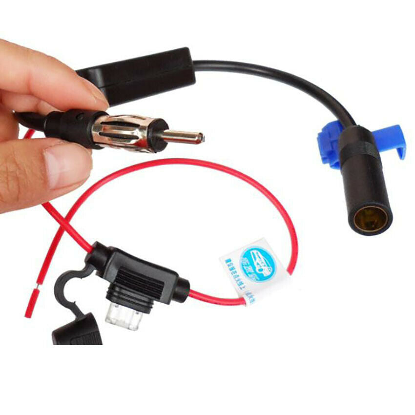 12V Universal Car FM/AM Radio Stereo Antenna Aerial Signal Amplifier Booster