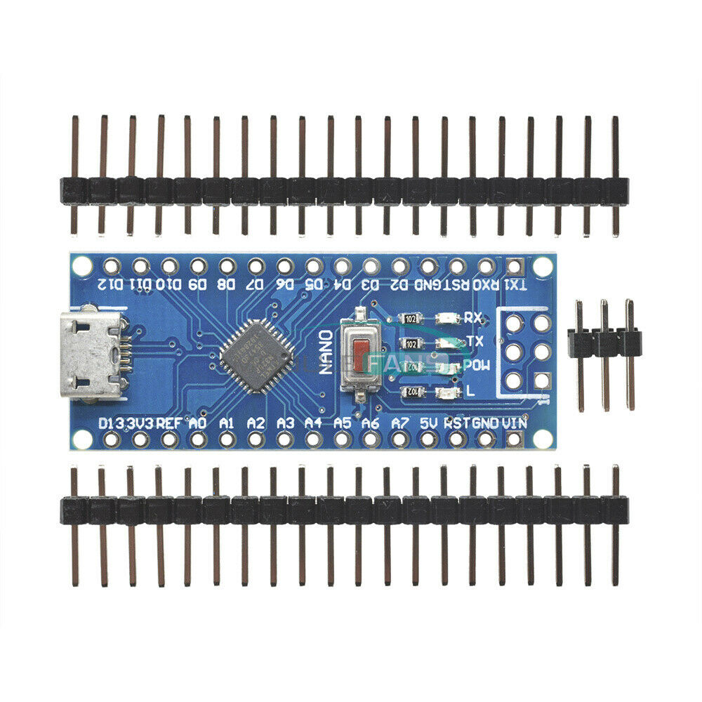 2PCS Micro USB Controller Board 5V 16M Kit ATmega328 CH340G NANO 3.0 for Arduino