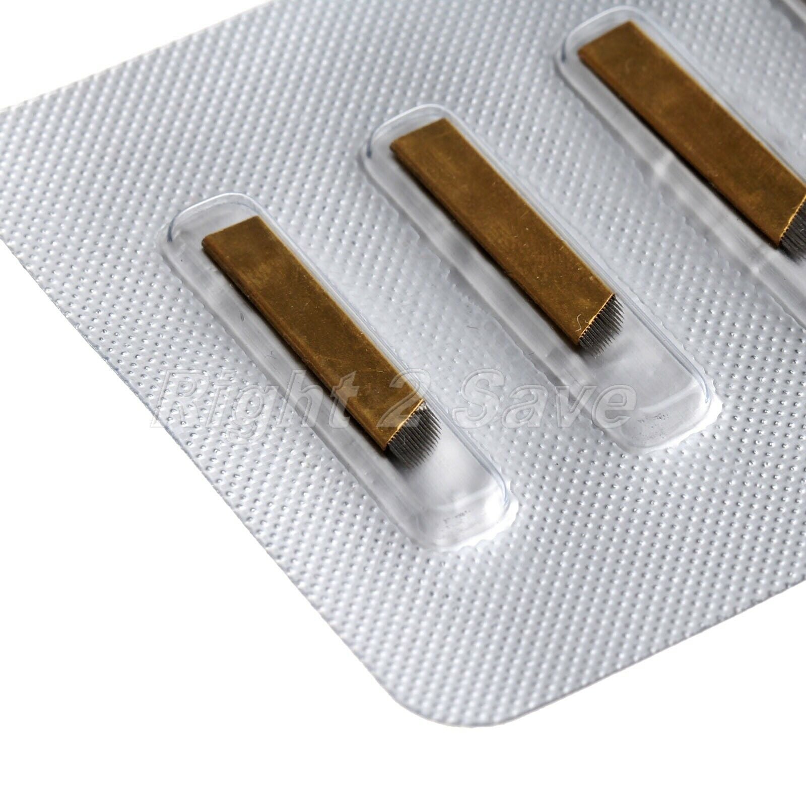 5Pcs 14 Pin Blades Permanent Makeup Eyebrow Tattoo Pen Tool Microblading Needle