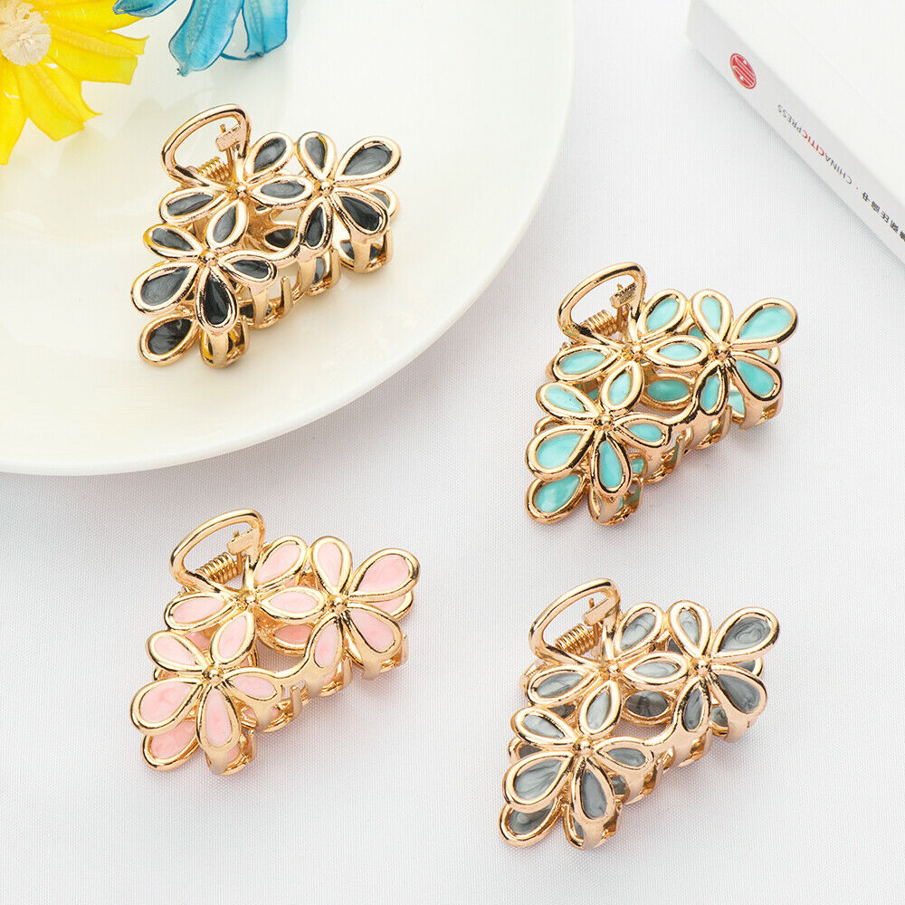 Non Slip Flower Hair Claw Hair Clips Ornament Styling Tools Hair Accessories