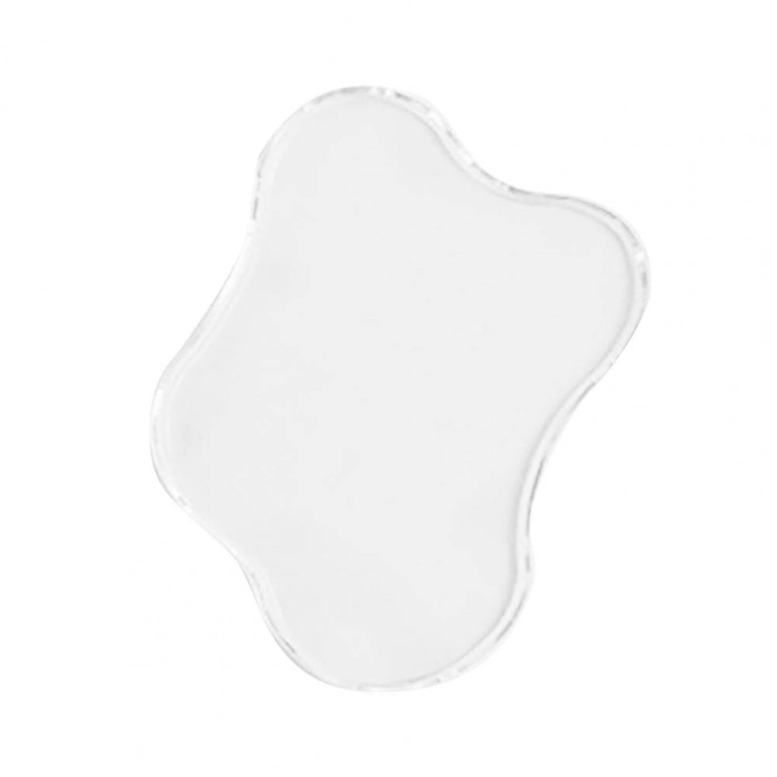 1x Irregular Acrylic Coaster Heat Insulation Kitchen Accessories Acrylic Drink