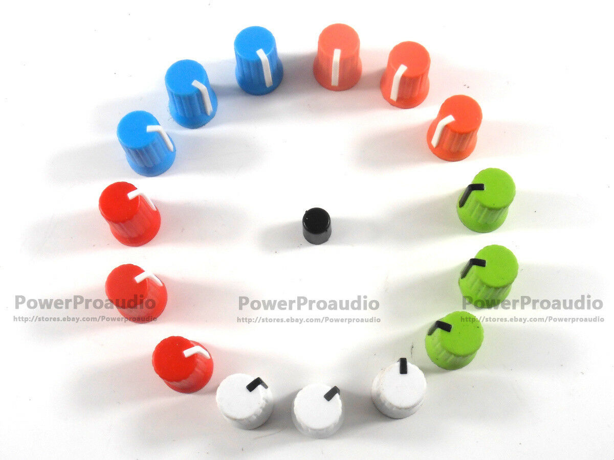 15pcs Rotary Knob NI For Traktor Kontrol Z1 Z2 S2 S4 S5 S8 DJ Controller Mixer