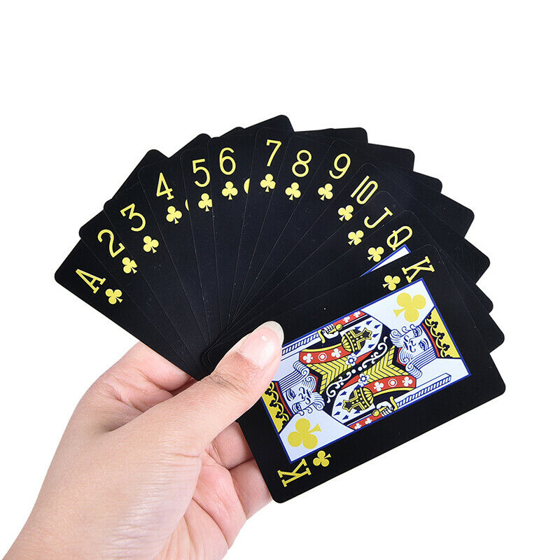 1x Waterproof PVC Plastic Playing Cards Poker Pure Playing Cards Board GameBDAU