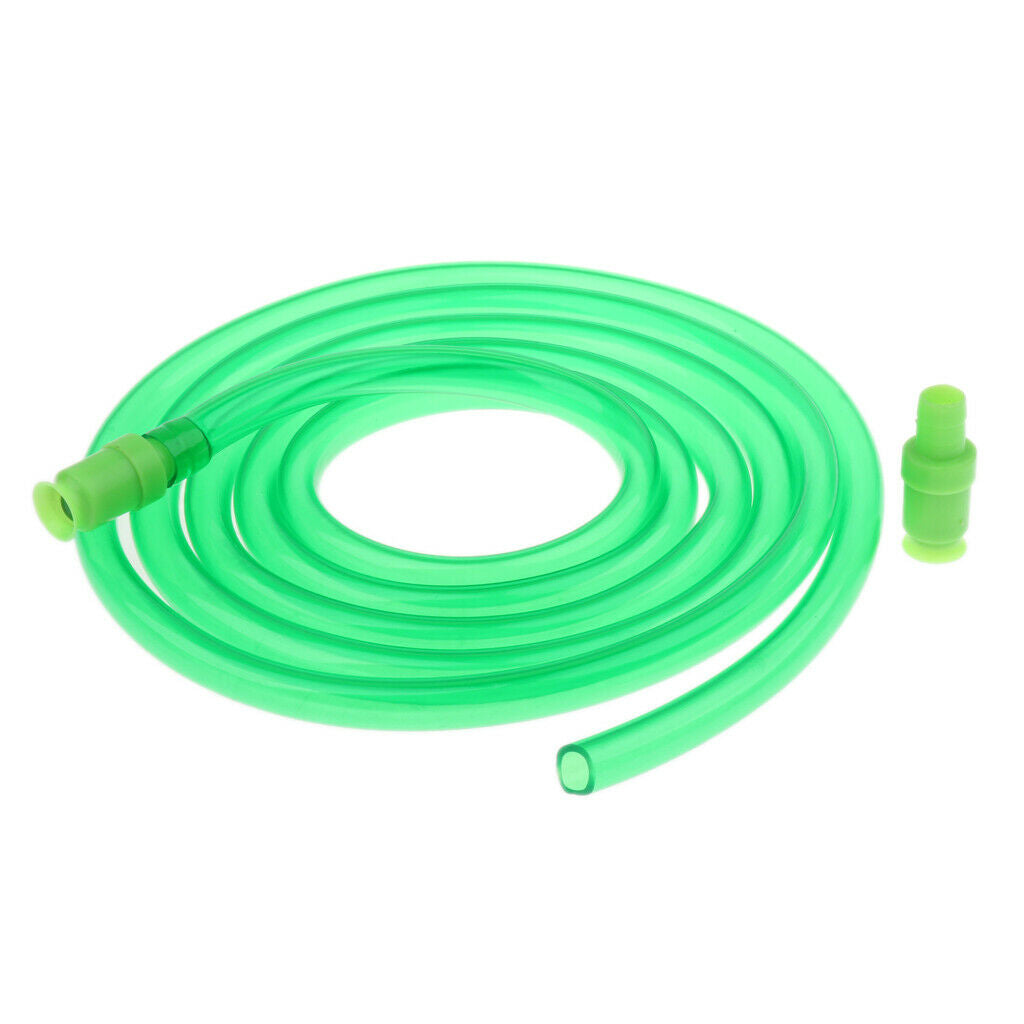 Plastic Hose Aquarium Water Changer Extension Tube  3 meter with 5.5cm Head #2