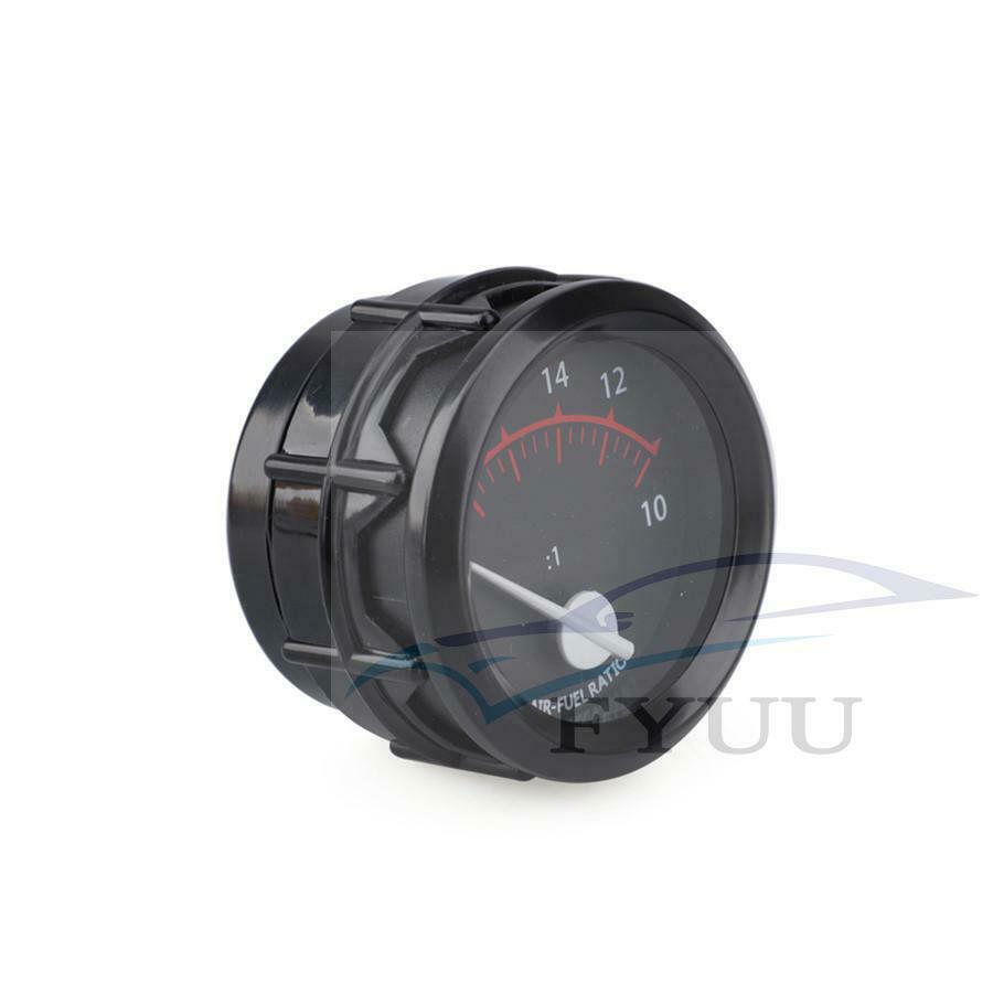 Universal 2" 52mm Air Fuel Ratio Gauge 12V Racing Air Fuel Meter + LED Backlight