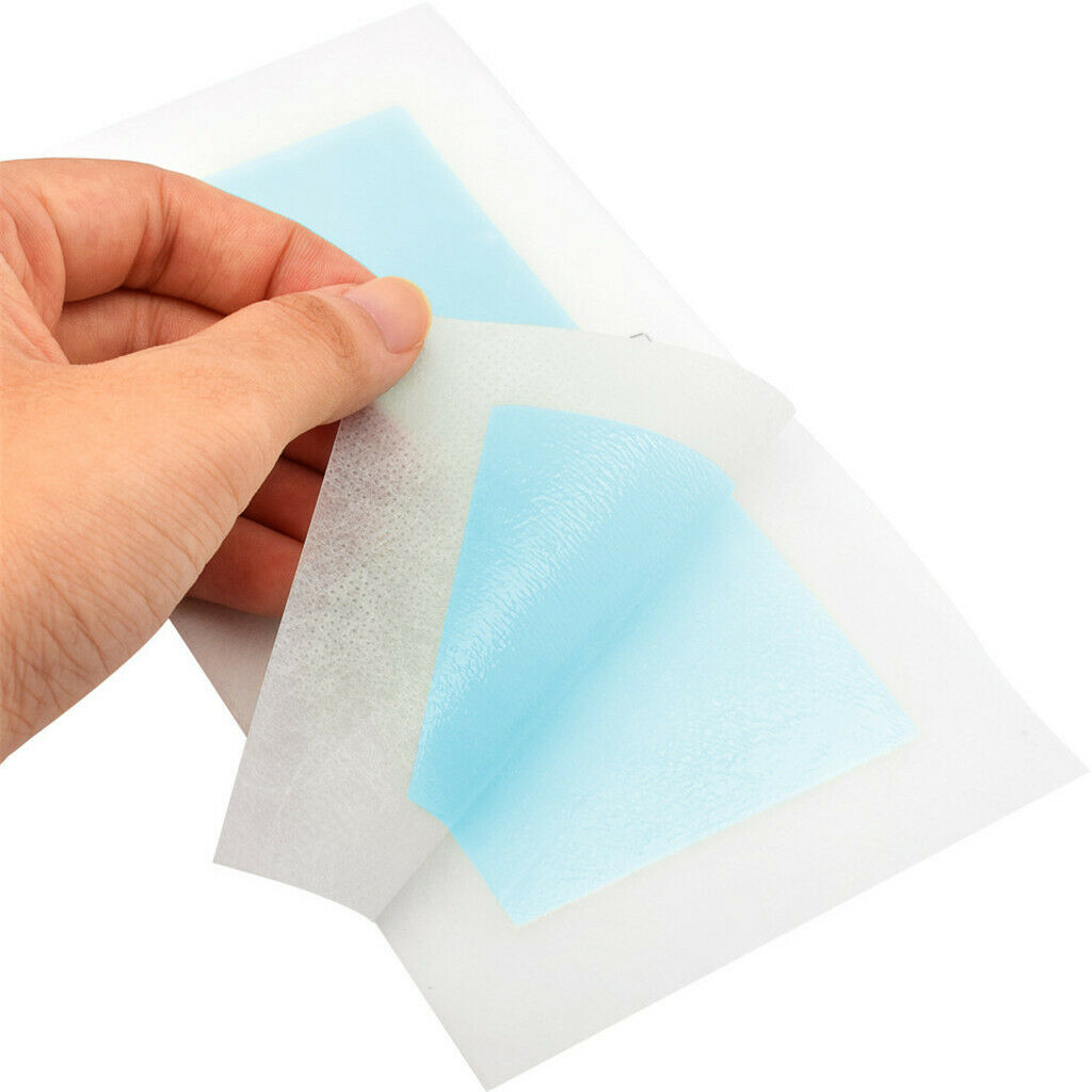 20 Pcs Double-sided Vaije Cold Wax Strips for Women Men