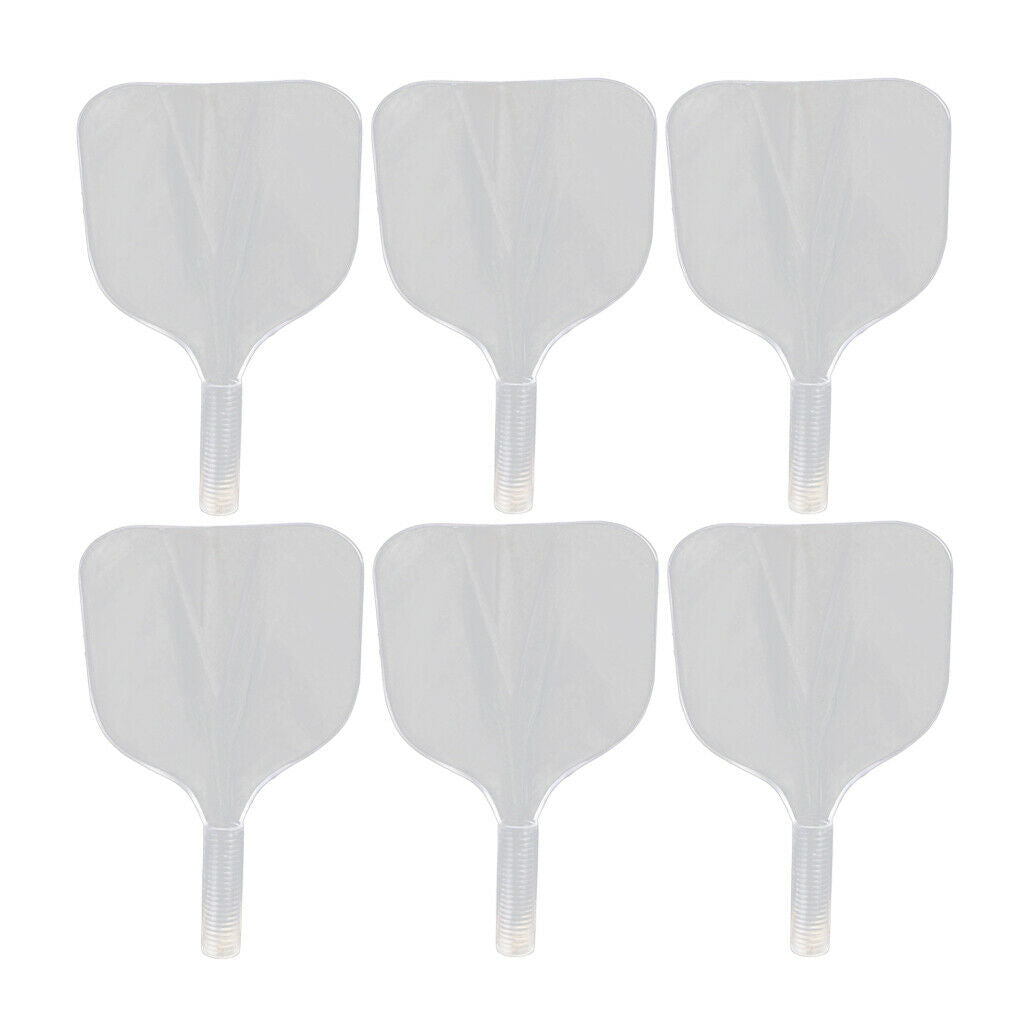 6Pcs Hairspray Face Shield Transparent for Salon and Home Use, Clear