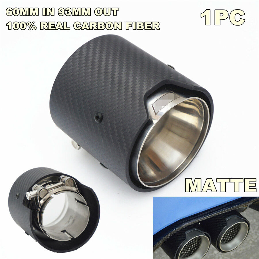 Universal 100% Real Carbon Fiber Exhaust tip For BMW M Performance exhaust pipe