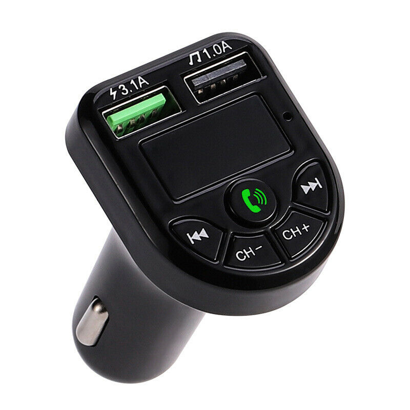 Auto Bluetooth 5.0 FM Transmitter Car Kit MP3 Modulator Wireless Handsfre.l8
