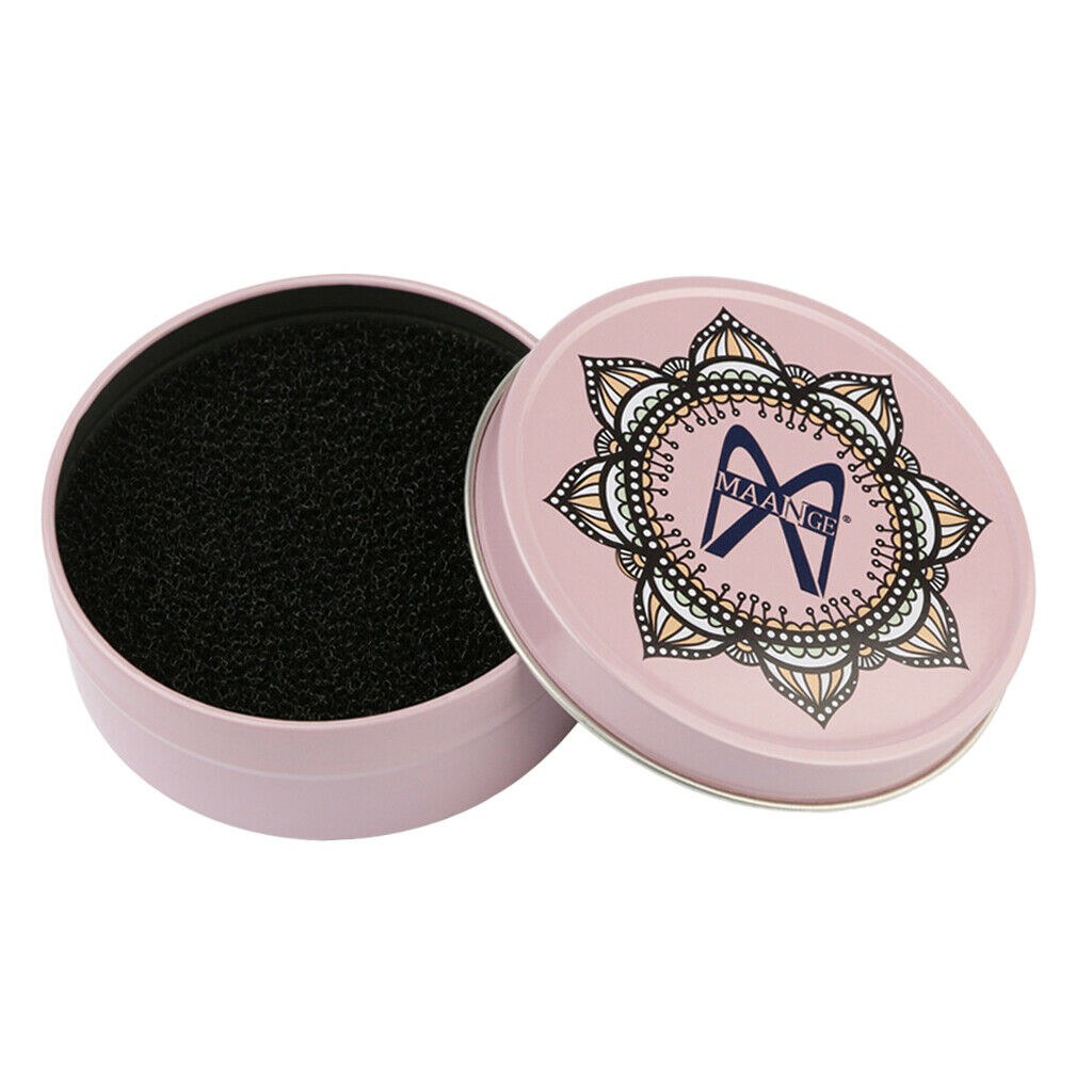 Makeup Brushes Color Cleaner Sponge Remover Makeup Brushes Cleaning Mat Box