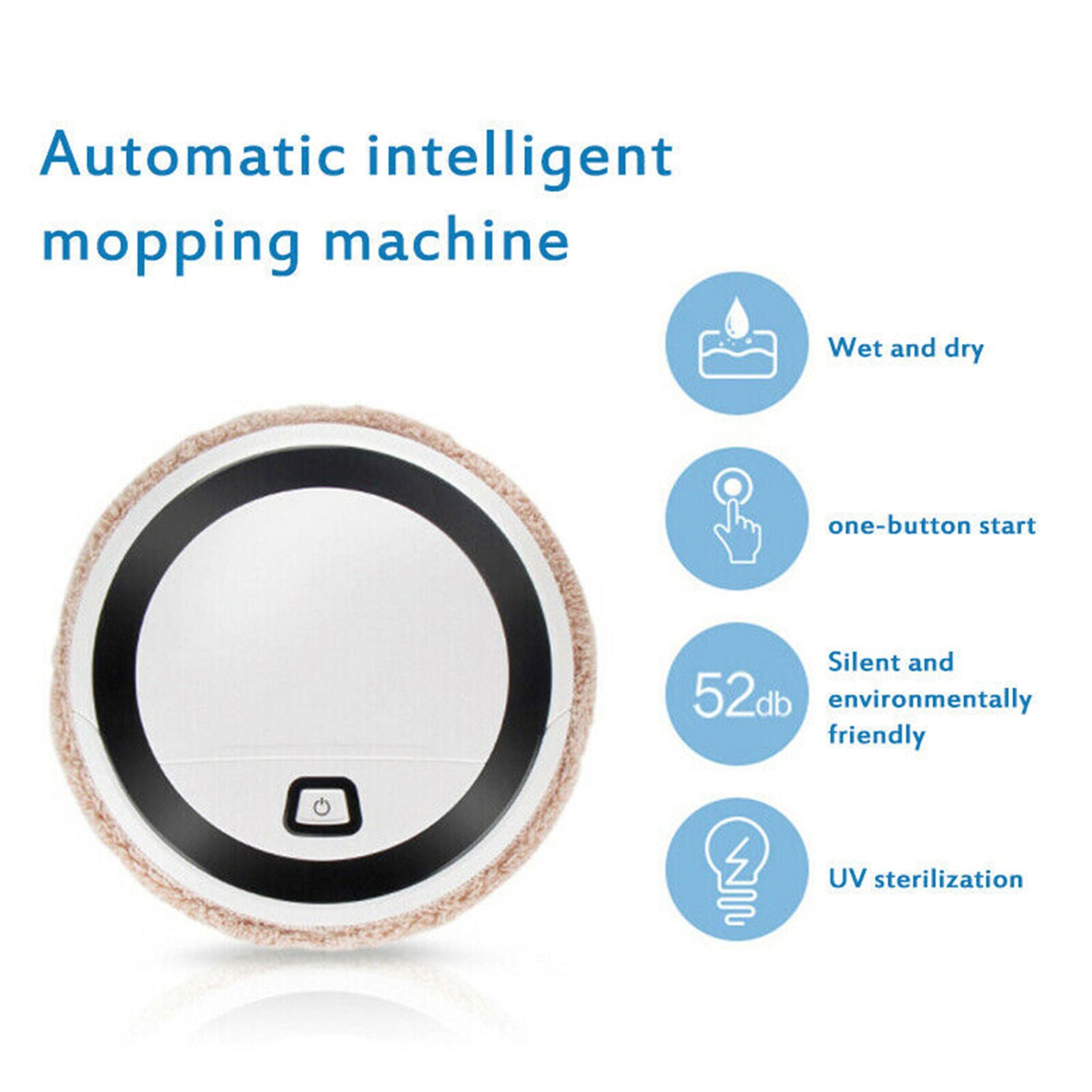 Smart robot mopping machine/cleaning carpet 3in1 USB charging