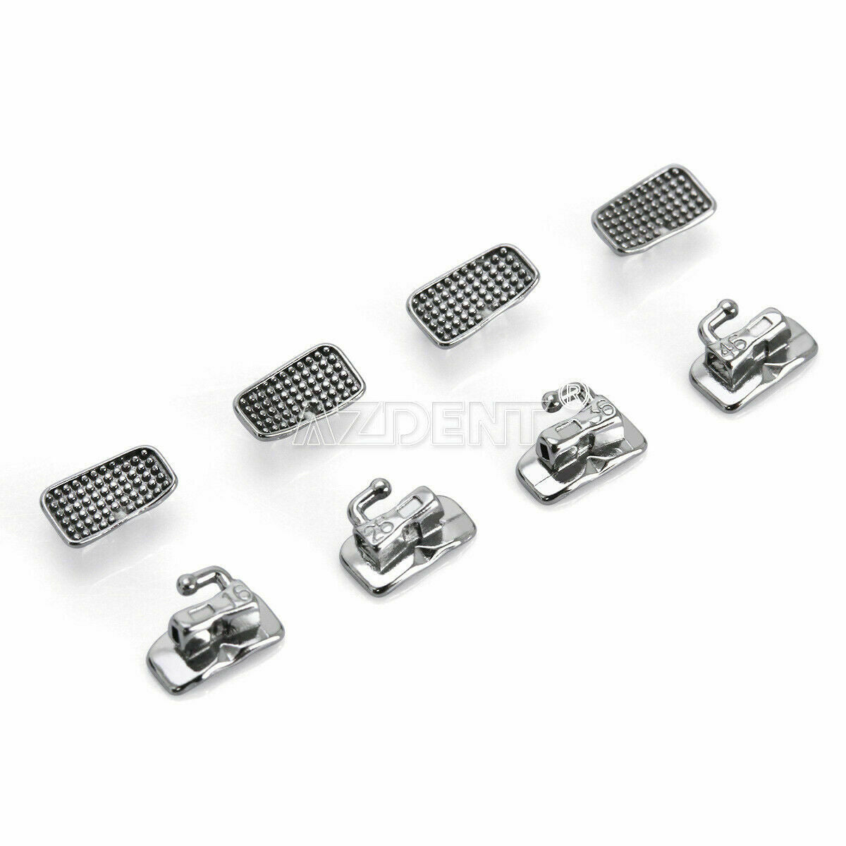 Dental 1st Molar Bondable Monoblock Non-Convertible Single Roth 0018 Buccal Tube