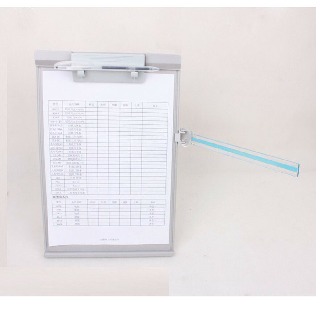 Desktop DOCUMENT HOLDER Copy Holder Easel Reading Typing Stand White