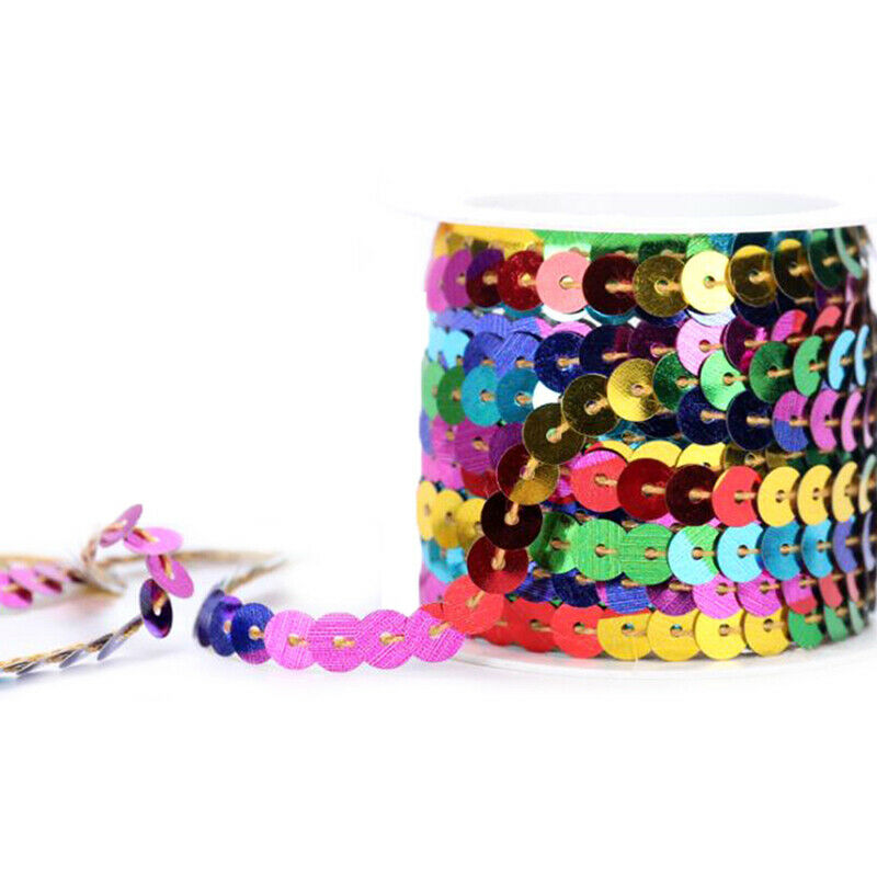 5 Meter Wave Sequins PET Beads with Garment Accessories DIY Show Sequins .l8