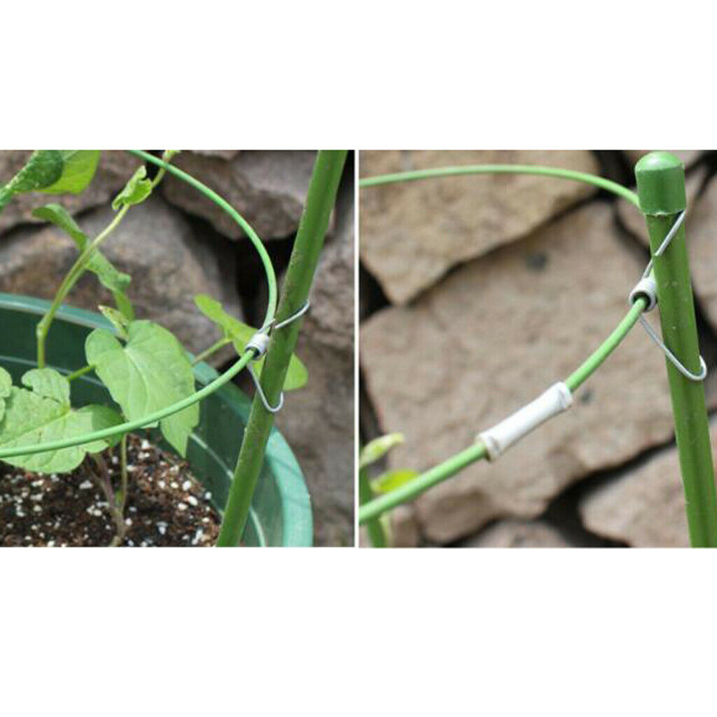 2x 60cm Durable Plant Climbing Support Cage Trellis Flowers Rack Stand Frame