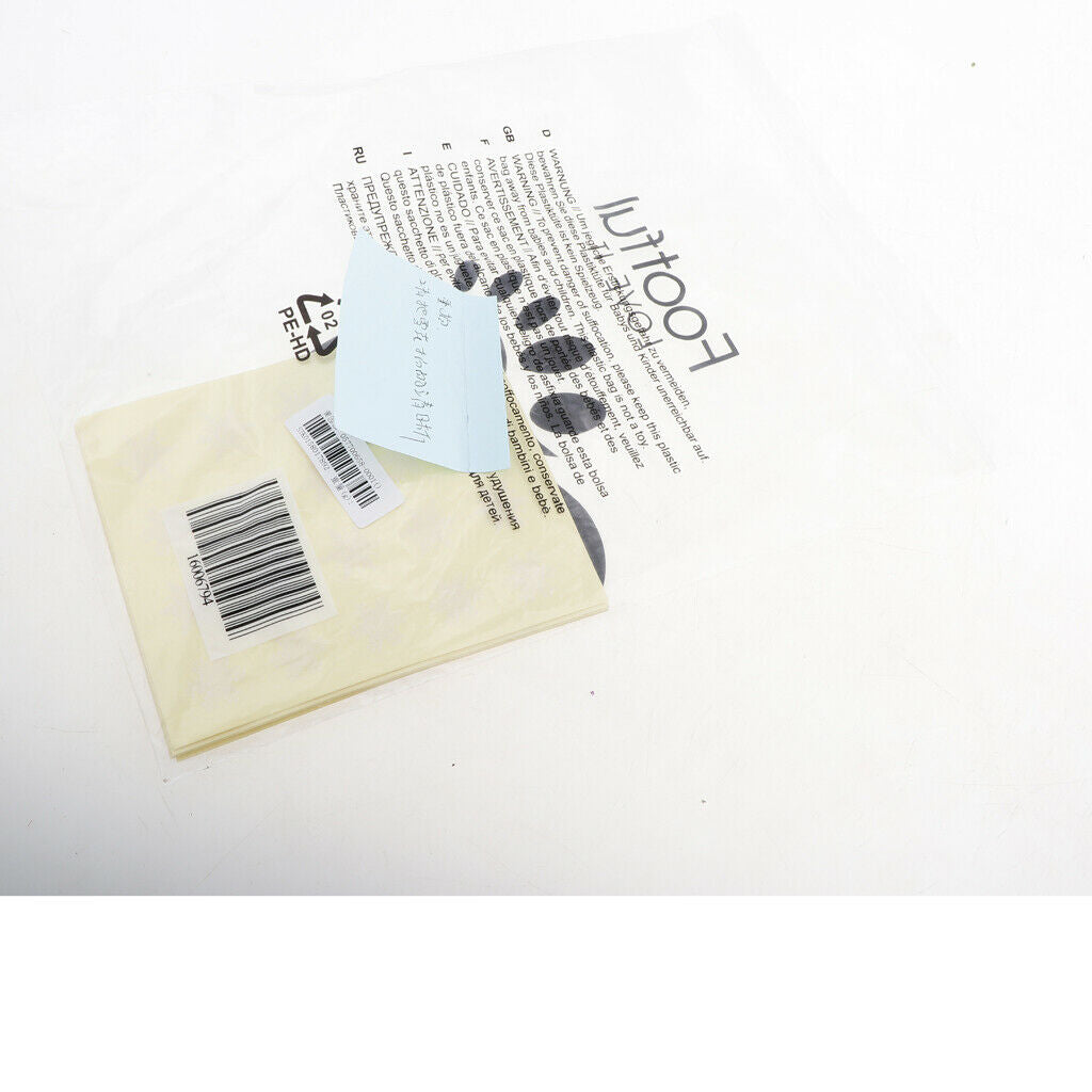 White Snowflake Stickers Round 25mm Self-Adhesive Transparent Background
