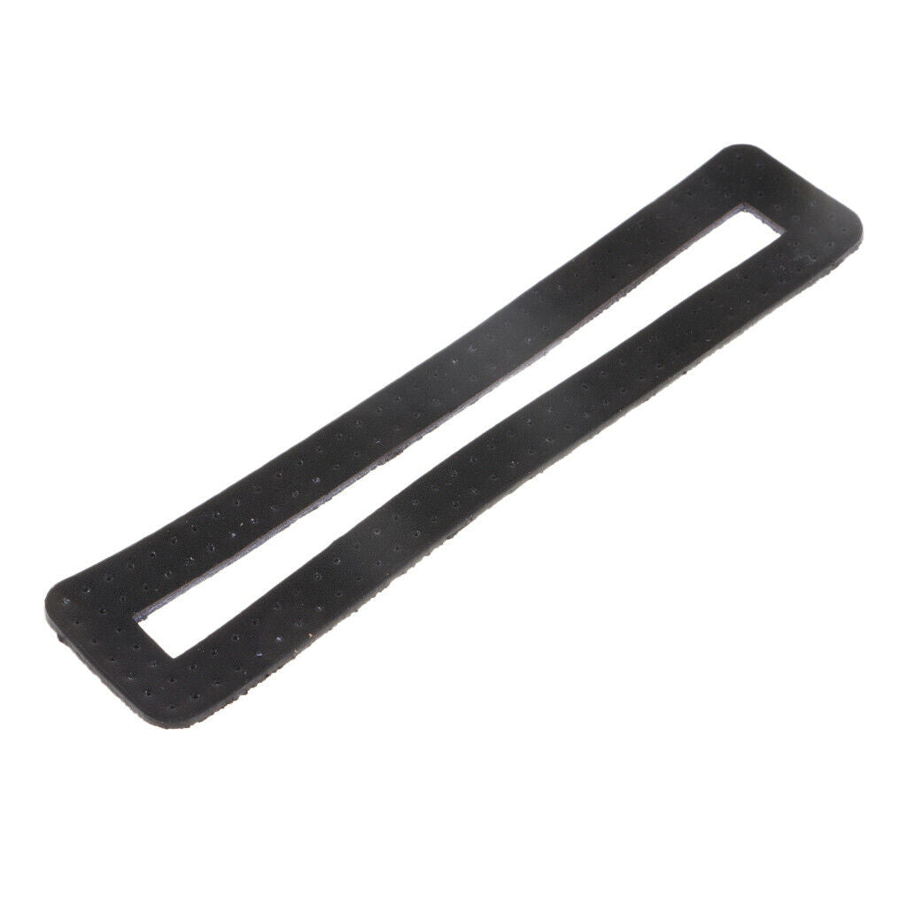 Sew on Leather Zipper Frame DIY Handbag Purse Accessories for 15cm Zippers Black