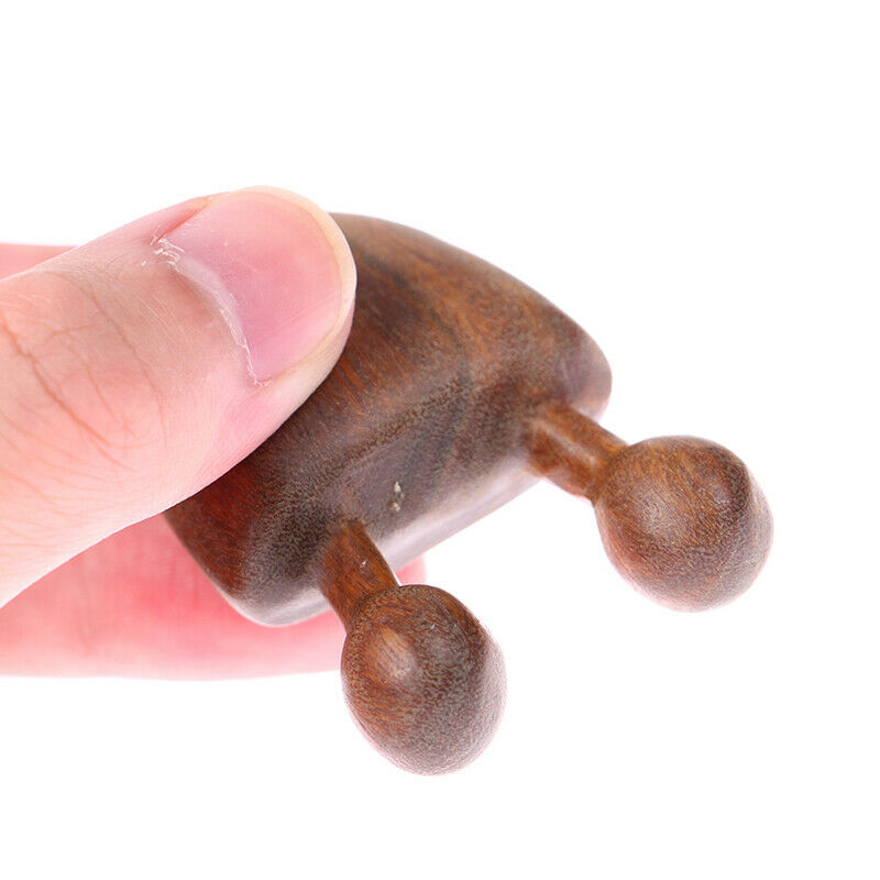 Natural Sandalwood Scraping Massage Tool Facial Eye Neck Massage Stick WoodeBDA