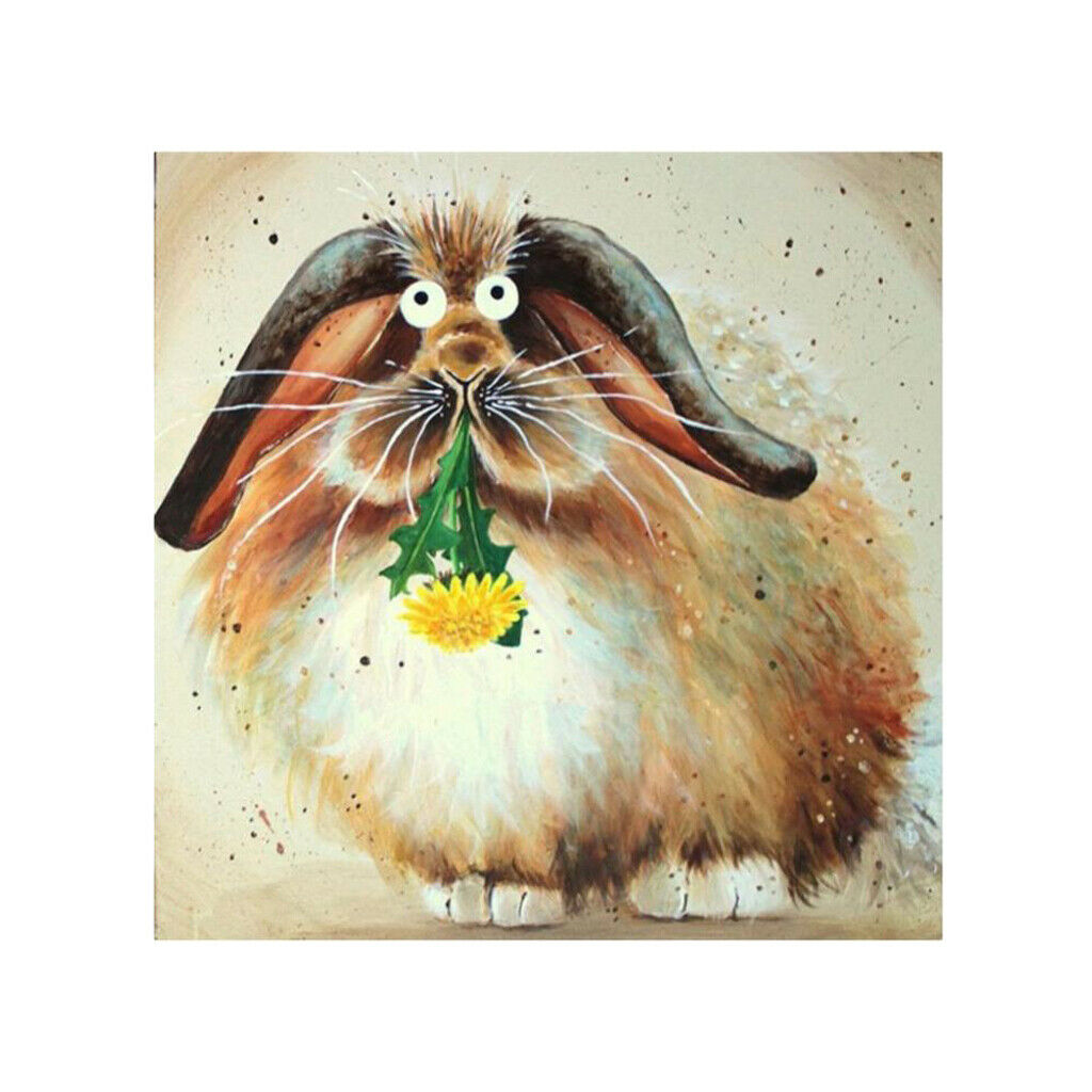 5D DIY Diamond Painting Kit Cross Craft Stitch Art Decor Animal Cat