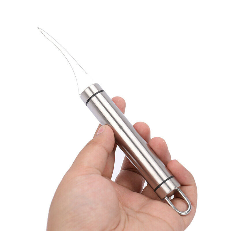 1pc Multi-purpose Shrimp Line Shears Stainless Steel Food Scissors Shrimp.l8