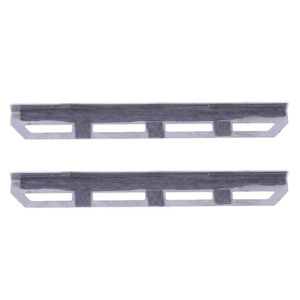 2 Pieces Metal Side Pedal Chassis Underrun Protection for 4 1/10 RC Truck Car