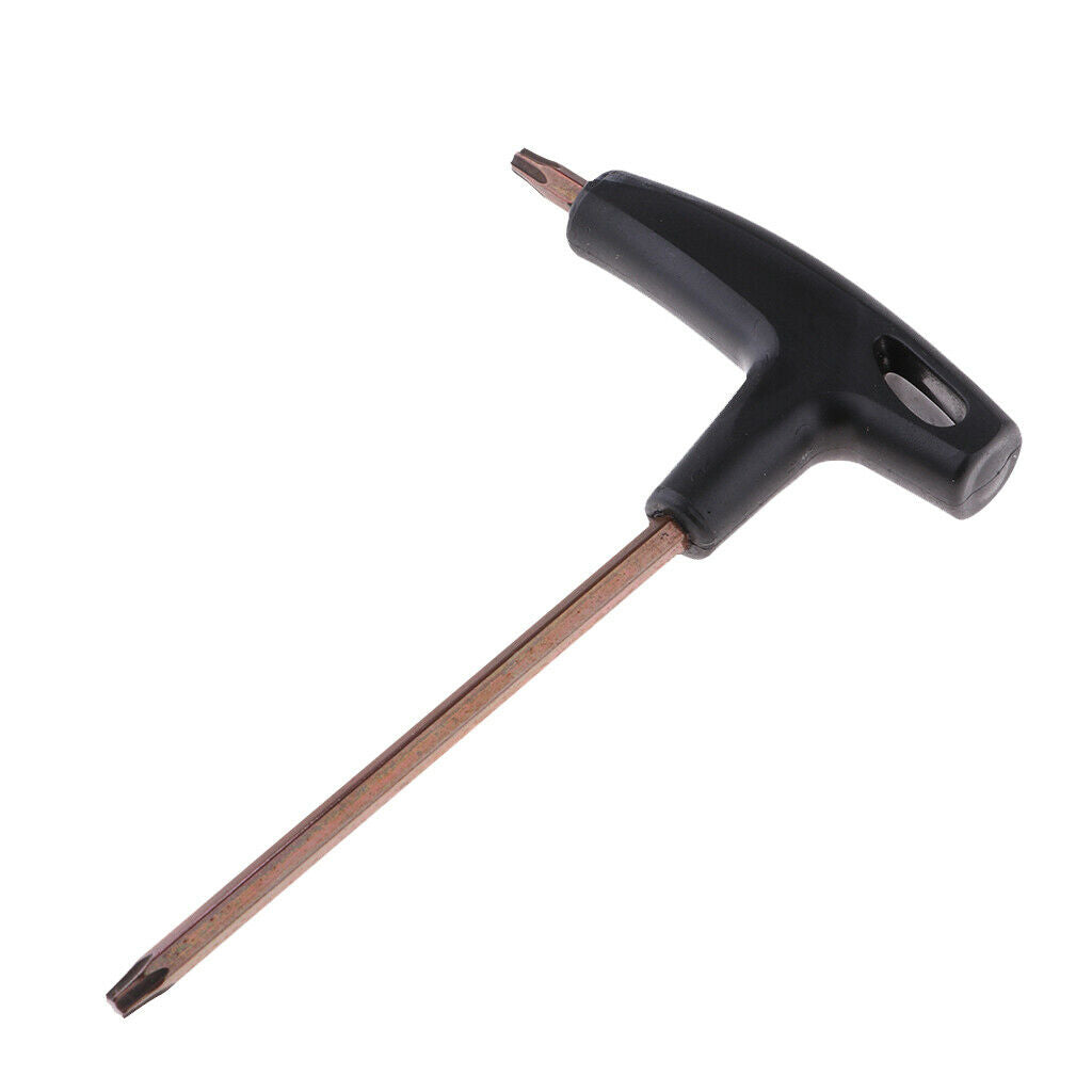 T25 T-Handle Security Torque Star Key  Alloy Steel Screwdriver Wrench for Bike