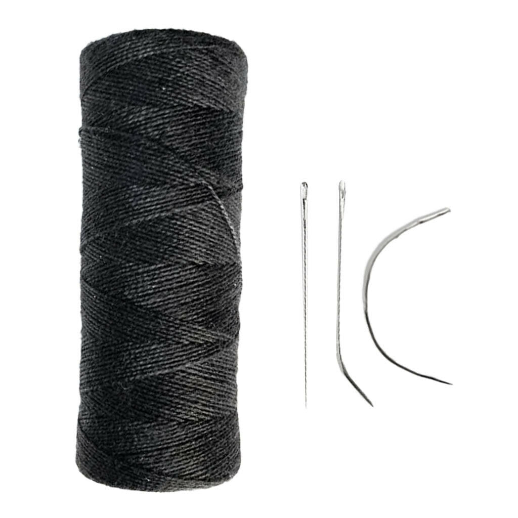10pcs 2 Colours Professional Weaving Thread and 3 Types 30 Pieces Needles For