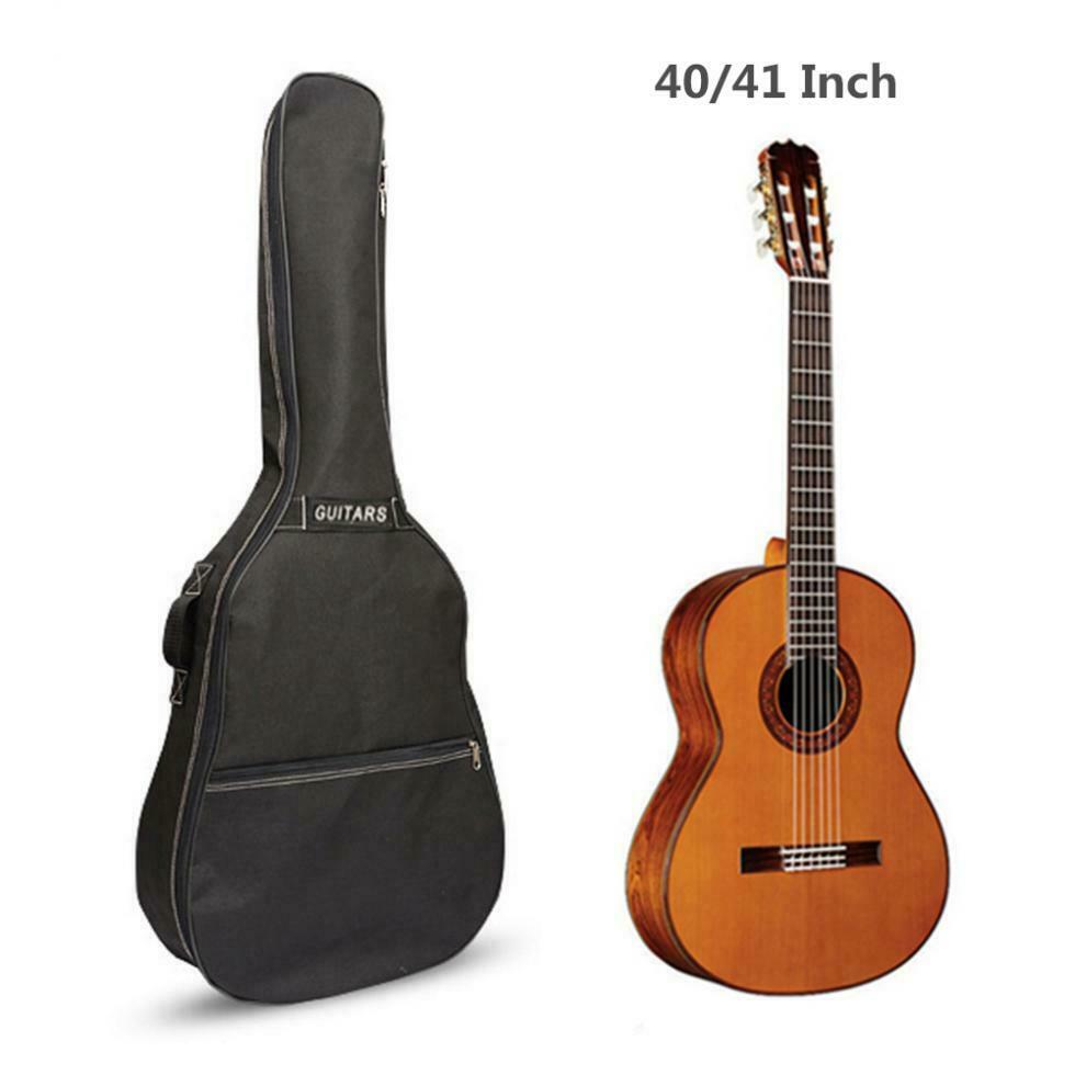 40 41 Guitar Bag Backpack Oxford Waterproof Soft Guitar Gig Bag Double Straps
