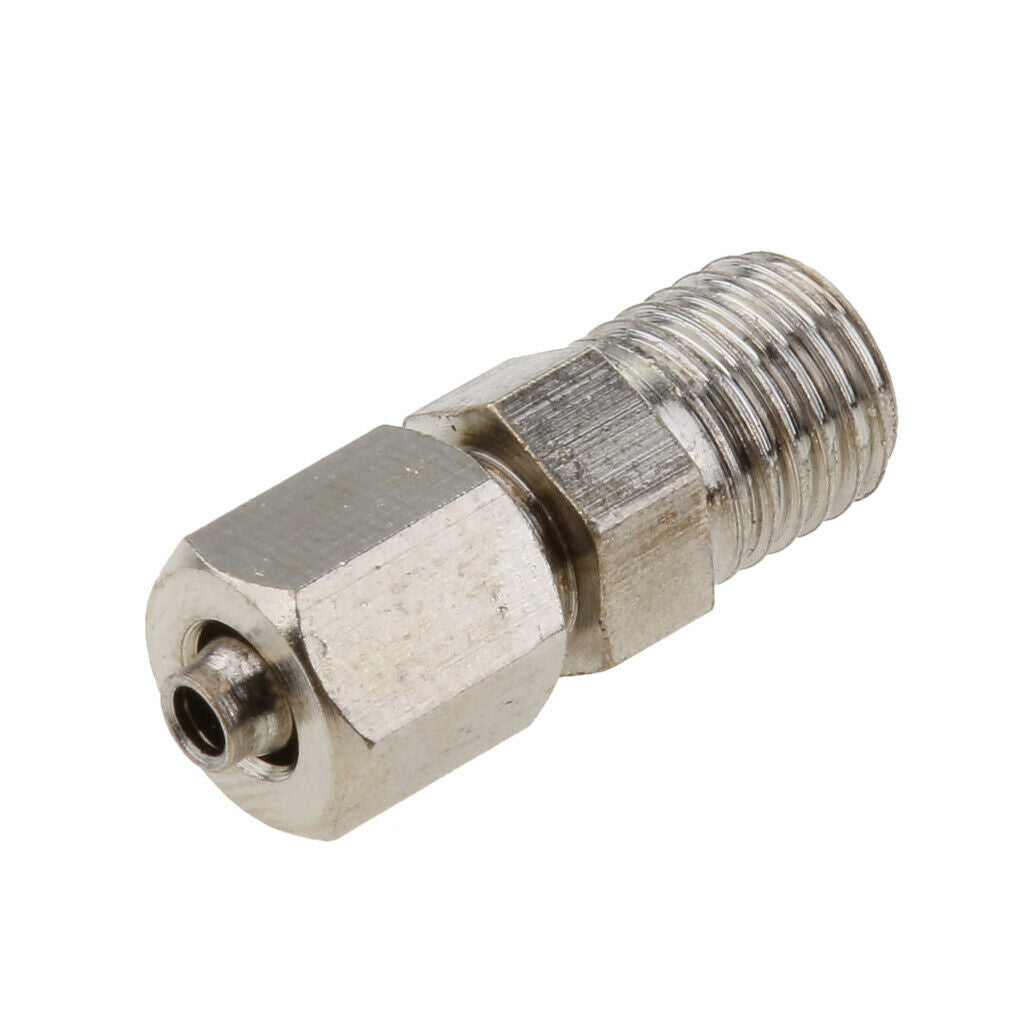 M8x4mm Brass Quick Release Compressor Coupling Air Line Tube Connector Joint