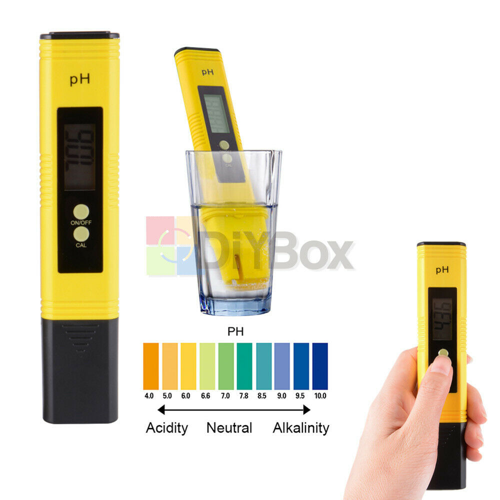 5x PH Meter Pocket Digital Tester Aquarium Pool Water Wine Urine LCD Pen Monitor