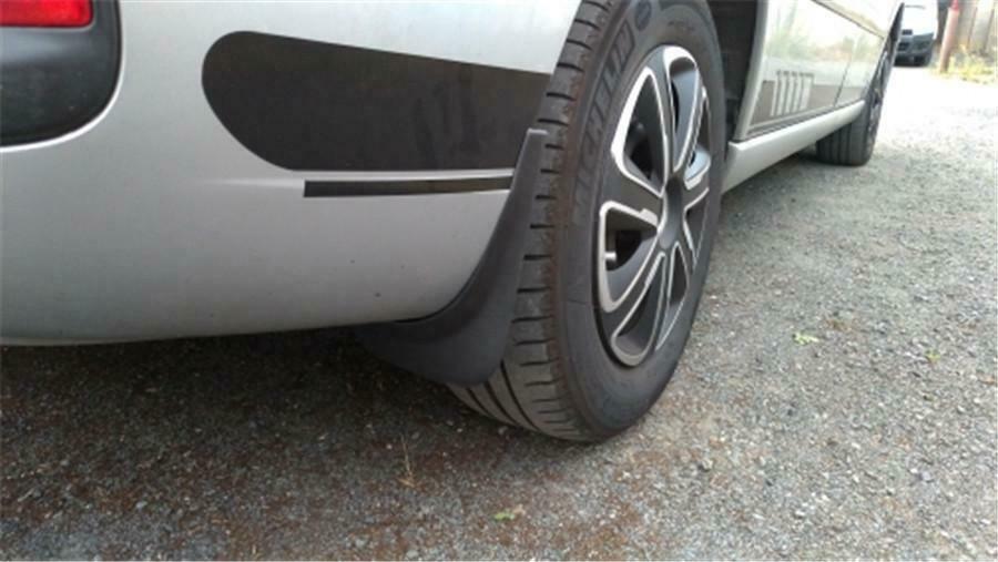 2*For Peugeot FIAT Citroen Ford Car Truck Mud Flap Mudflaps Splash Guards Fender