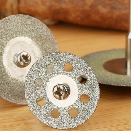 10Pc Diamond Cutting Discs Wheel Saw Blade +Drill Bit For Rotary Tool