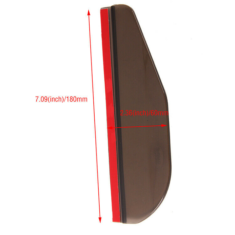 1x Car Right Side Rearview Mirror Rain Sun Guard Visor Shade Shield/Deflector