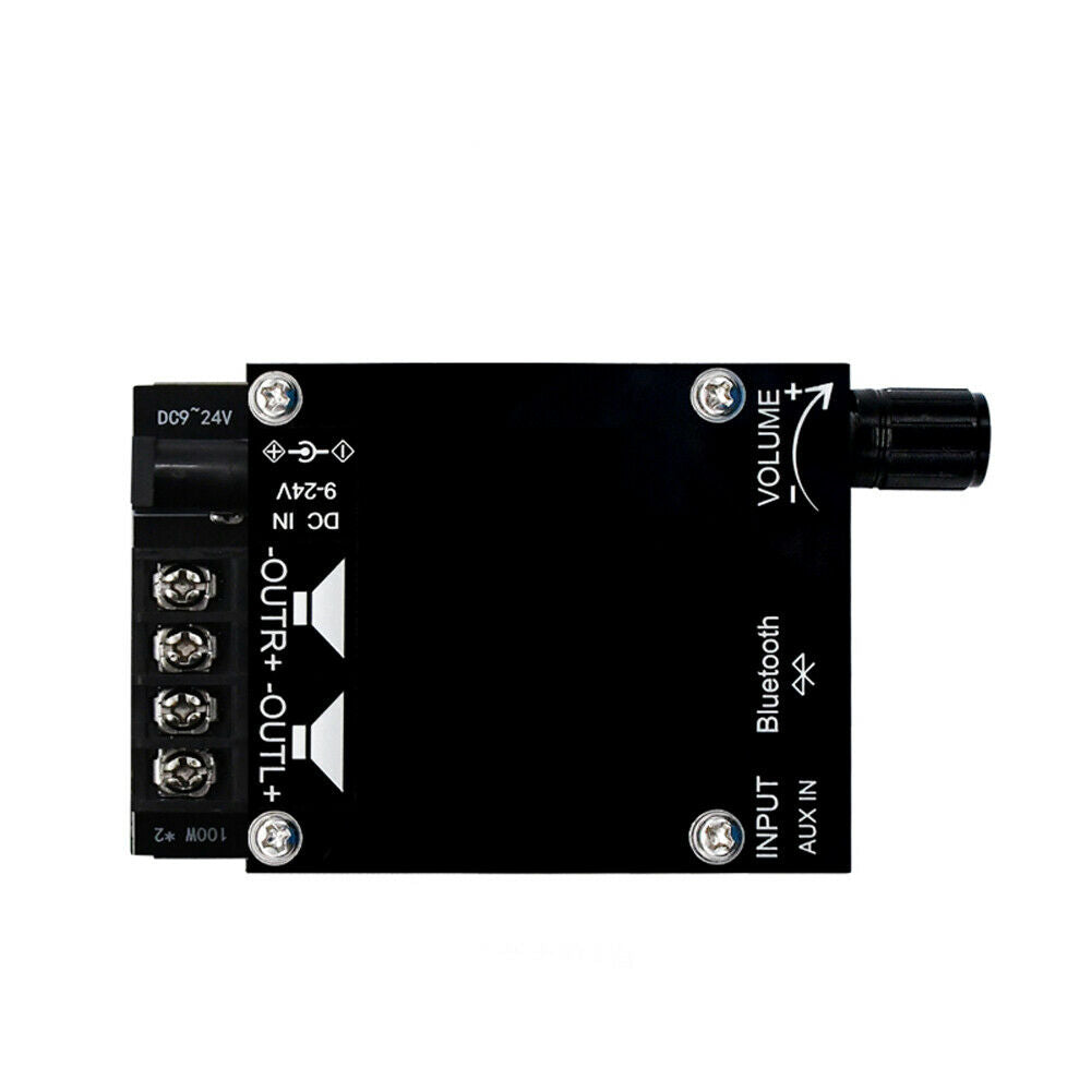 100W*2 Dual Chip TPA3116D2 High Power Digital Power Amplifier Board Input 12V24V