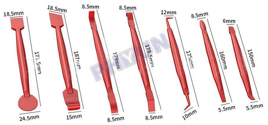 13Pcs Car Window Paper Film Stickers Cutting Squeegee Tool Kit Auto Accessories