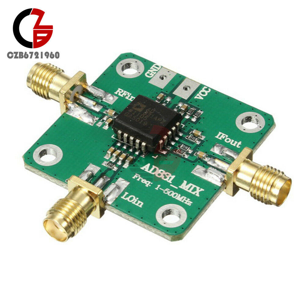 0.1-500MHz AD831 High Frequency RF Mixer Driver Amplifier Radio Converter Module