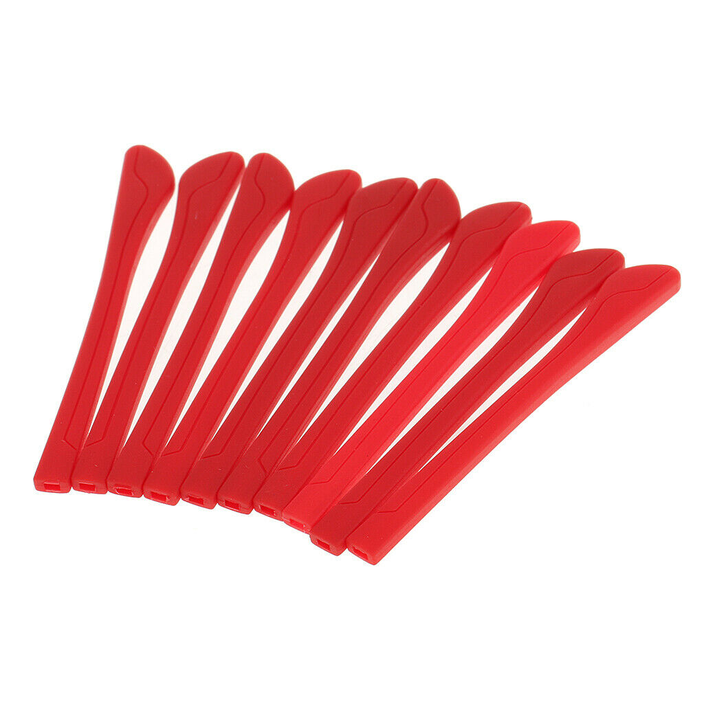 Expandable Ear Sock Tube Replacement with Silicone Eyeglass Tips 20 Pieces