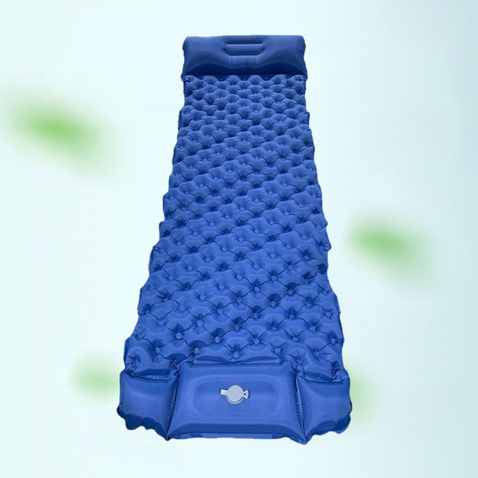 Self Inflating Camping Pad with Pillow Folding Sleeping Mat Outdoor Travel