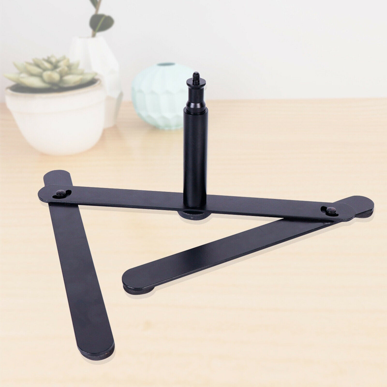Foldable Loop Light Stand Desktop Bracket Parts for Video Shooting Recording