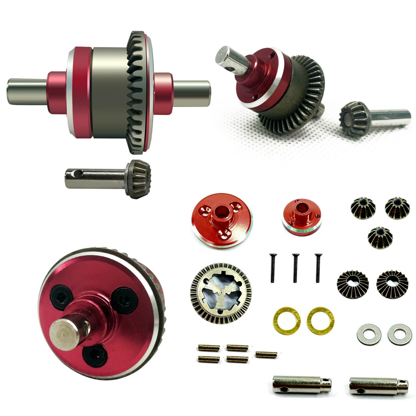 RC Metal Front Differential Assembly for 1/12 Feiyue FY-03 02 01 Desert Falcon
