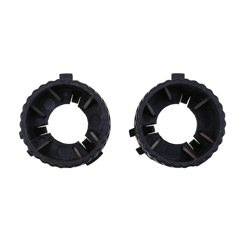 2Pcs Black H7 HID Xenon Bulb Adapter Base Holder ABS For Volkswagen VW Golf