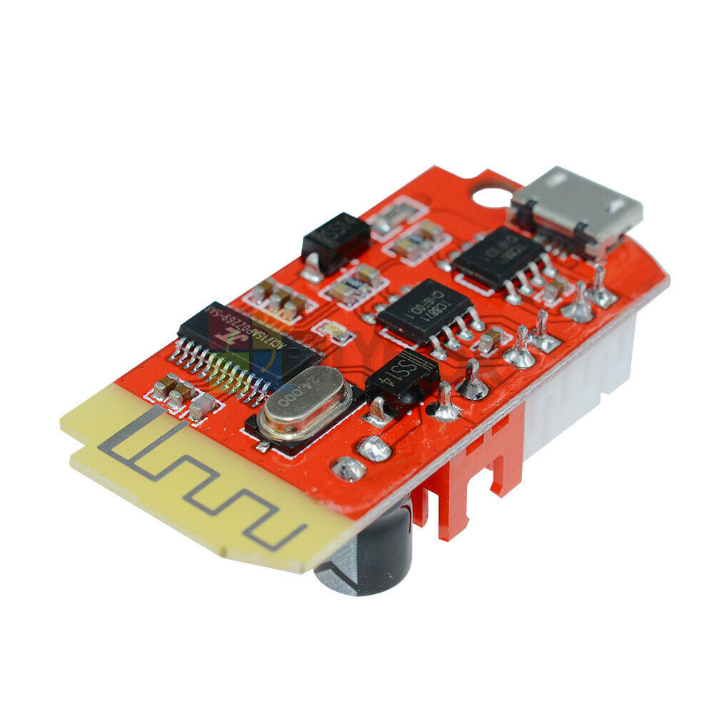 5Pcs 3W Amplifier Board Dual Plate Bluetooth Speaker Modification Module 3.7-5V