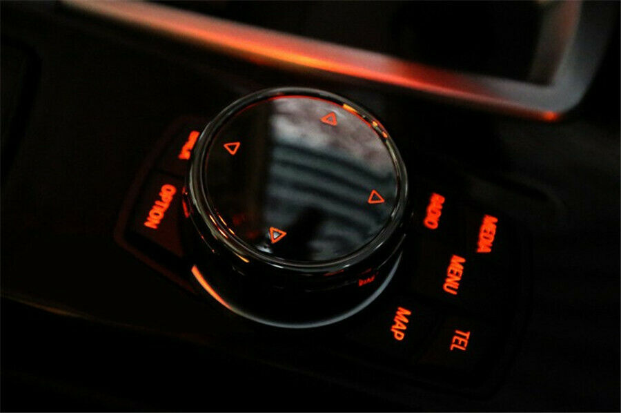 Multimedia Knob Cover Idrive Button For BMW E46 E39 E60 E90 F30 E36 F10 X5 E53