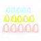 15x Multicolor Knitting Stitch Markers Locking Stitch Counter Supplies
