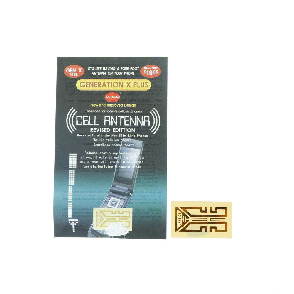 5pcs Universal Gen X Antenna Signal Booster For Any Smartphone Cell Ph DD