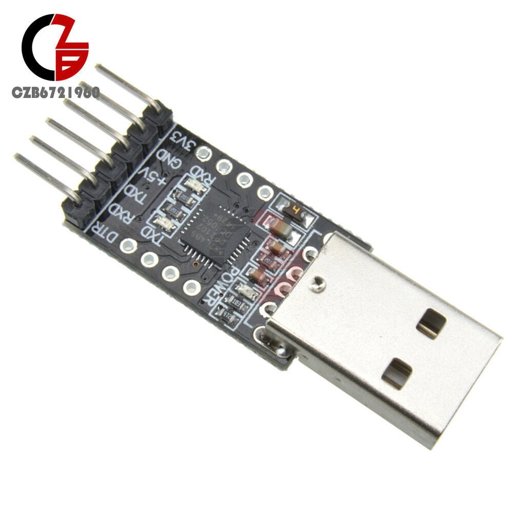 10PCS CP2102 USB 2.0 to TTL UART Module 6Pin Serial Converter STC Replace FT232