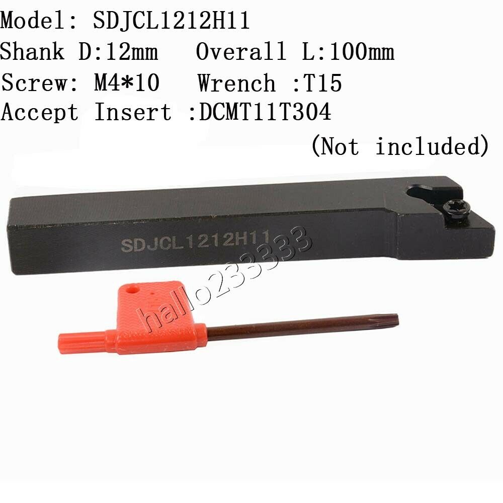 SDJCL1212H11 Lathe Tool Cutting holder External Turning Tool Arbor For DCMT11T30