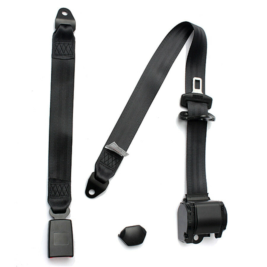 1 x 3 Point Seat Belt Lap & Diagonal Belt hardware with Quick Release Camlock