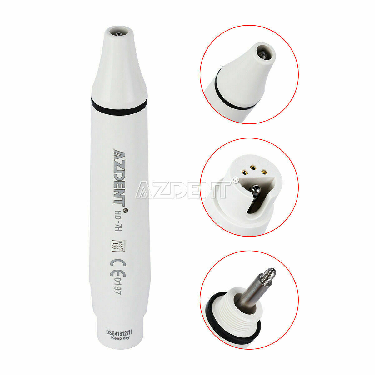 Dental Ultrasonic Piezo Scaler Handpiece Fit SATELEC and DTE 135°Sterilized