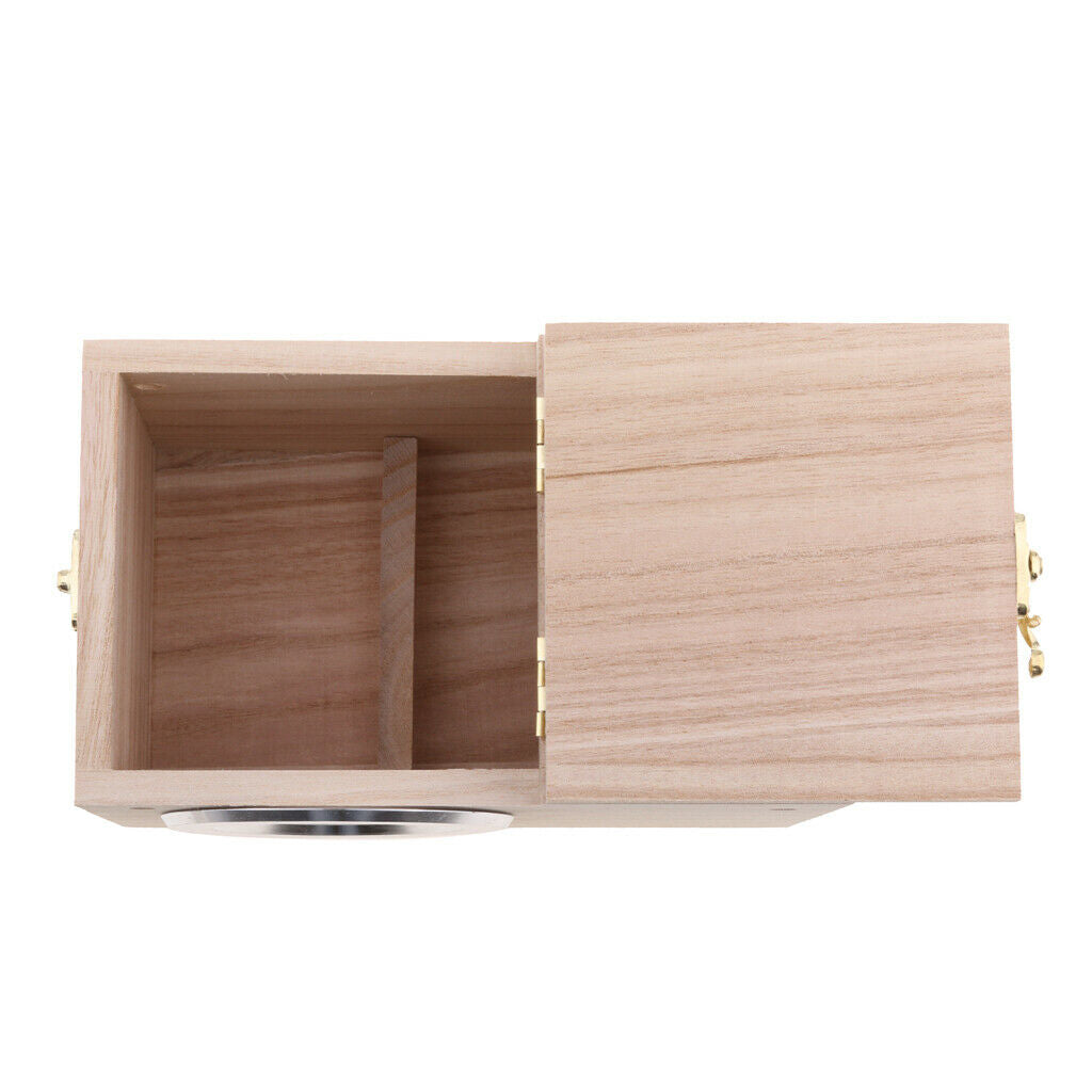 Wooden Bird House Hanging Indoor Nest Box Birdhouse for Wren Sparrow Finch